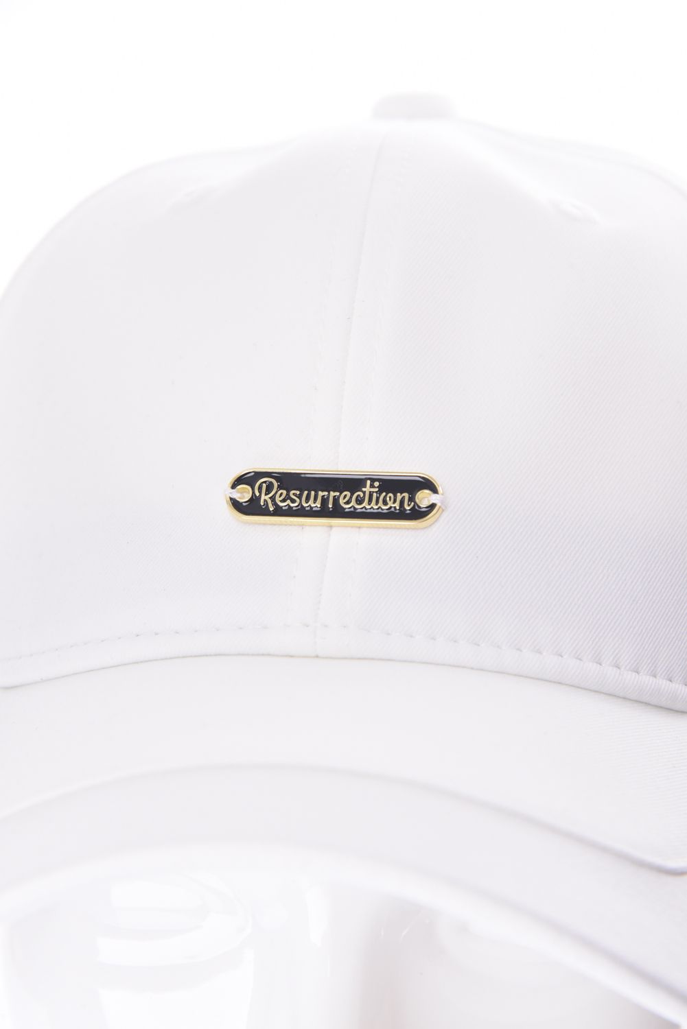 HYBRID 2TONE CAP / 異素材切り替え ツートーンキャップ (ホワイト)