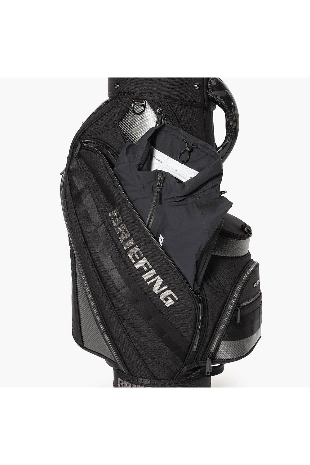 【26SS】【銀行振込・代金引換不可】【返品・交換不可】 CR-12 PREMIUM CARBON / プレミアムカーボンコレクション カートタイプ キャディバッグ (ブラック)
