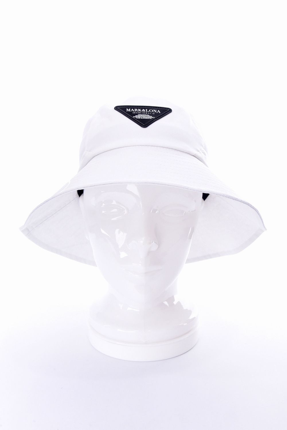 【26SS】【CODE COLLECTION】 AWBH / サイドメッシュ 撥水バケットハット (ホワイト)