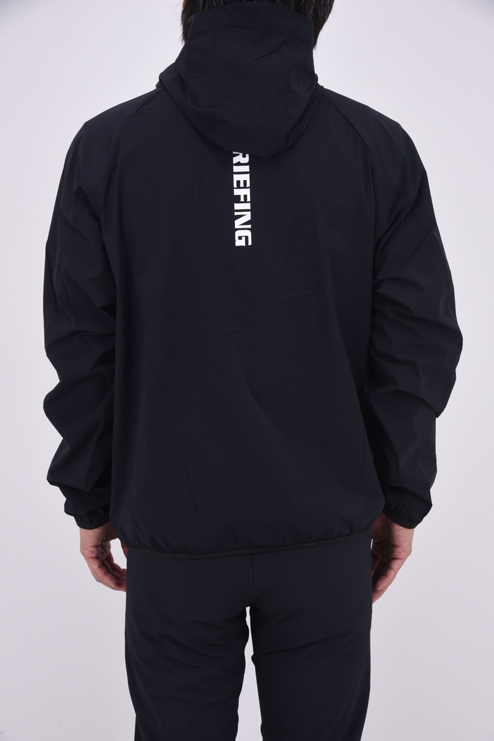 【25AW】 POCKETABLE WIND ANORAK / ポケッタブル アノラックライトパーカー (ブラック)