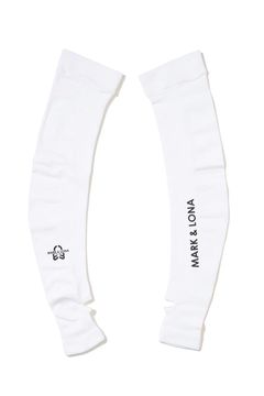 【26AW】 ESSENTIAL UV SLEEVES / 接触冷感 UVカット 指穴つきアームカバー (ホワイト)