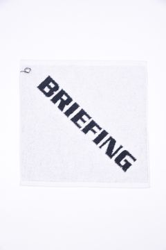 【プレゼント好適品】 LOGO HAND TOWEL / ブランドロゴ ループ付き ハンドタオル ホワイト