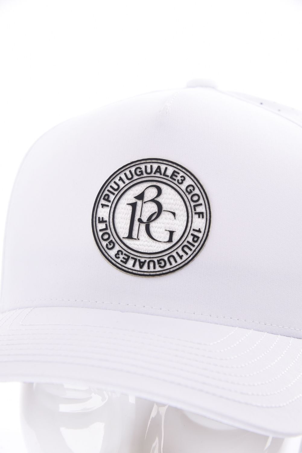 【26SS】 SNAPBACK CAP 113G / 113G サークルロゴデザイン パンチングメッシュキャップ (ホワイト)