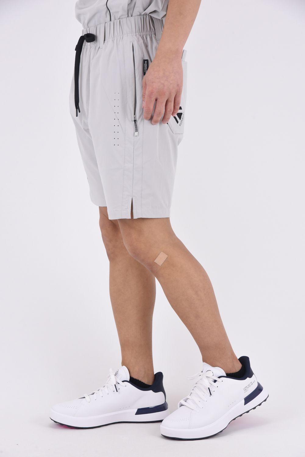 【26SS】【CODE COLLECTION】 DCST / ストレッチナイロン ショートパンツ (ライトグレー)