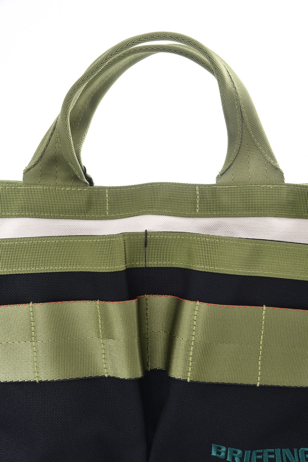 TOOL CART TOTE WL / トール カート トートバッグ (ブラック/アイボリー)