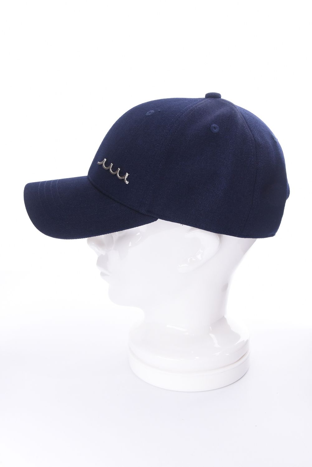 WAVE PLATE CAP / ロゴ プレート キャップ (ネイビー)