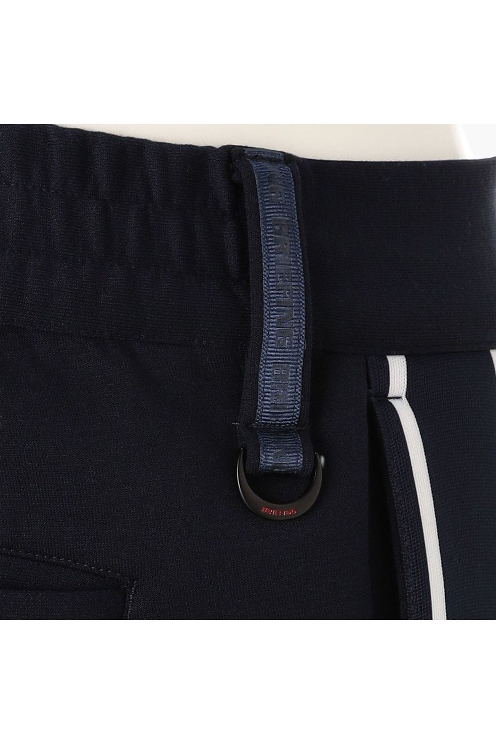 【26AW】 MEN’S WARM LINE JOGGER PANTS / ダンボールニット サイドライン ジョガーパンツ (ネイビー)