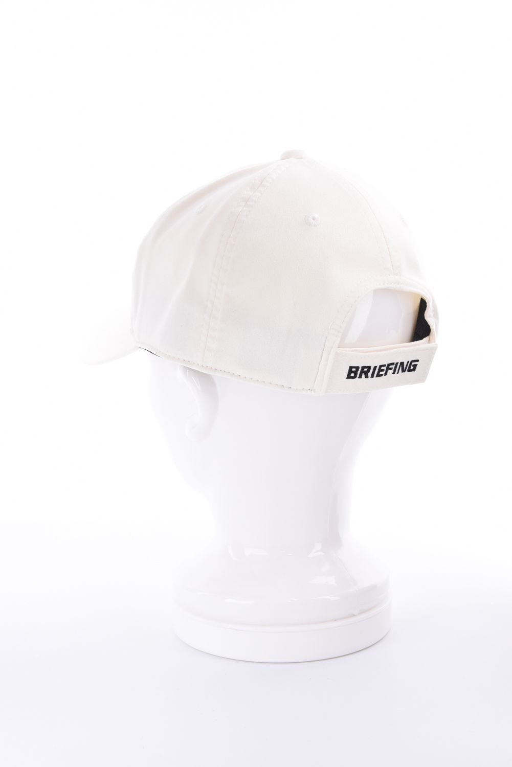 【26AW】 MEN’S SUEDE SMALL BG LOGO CAP / スウェード素材 スモールBGロゴ キャップ (ホワイト)