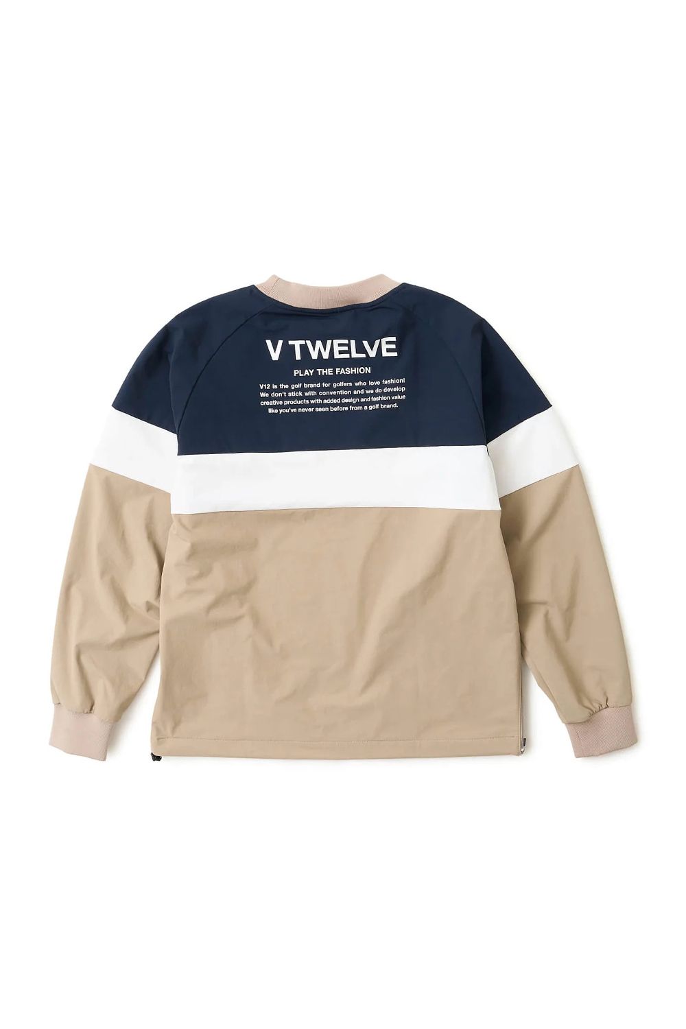 【26AW】【レディース】 WB SWITCH JKT / ツートーン ブランドロゴ ナイロンジャケット (ネイビー)
