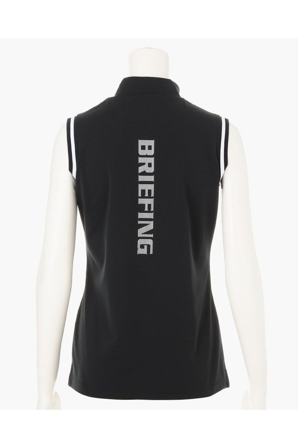 【26SS】【レディース】 WOMEN’S TOUR NS HIGHNECK / ブランドロゴ ノースリーブ ハイネックトップス (ブラック)