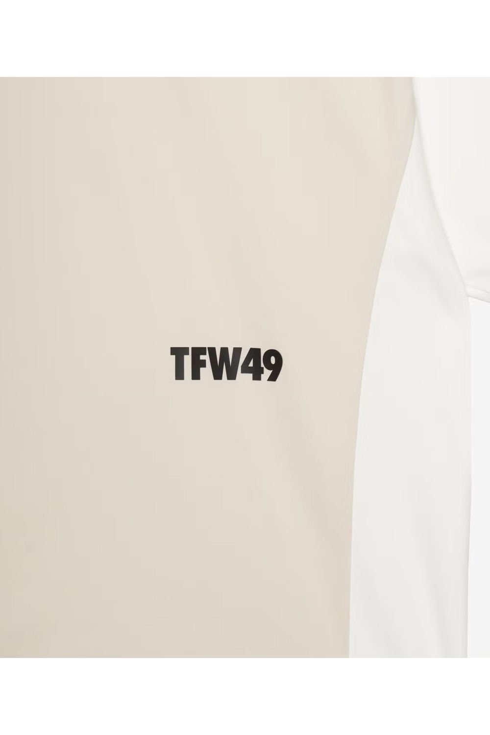 【26SS】【レディース】 RELAX MOCK NECK TEE / モックネックTシャツ (ホワイト/ベージュ)