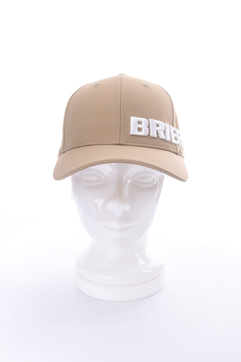 【26SS】 MEN’S ROUND LOGO CAP / アシンメトリー ラウンドロゴ キャップ (ベージュ)