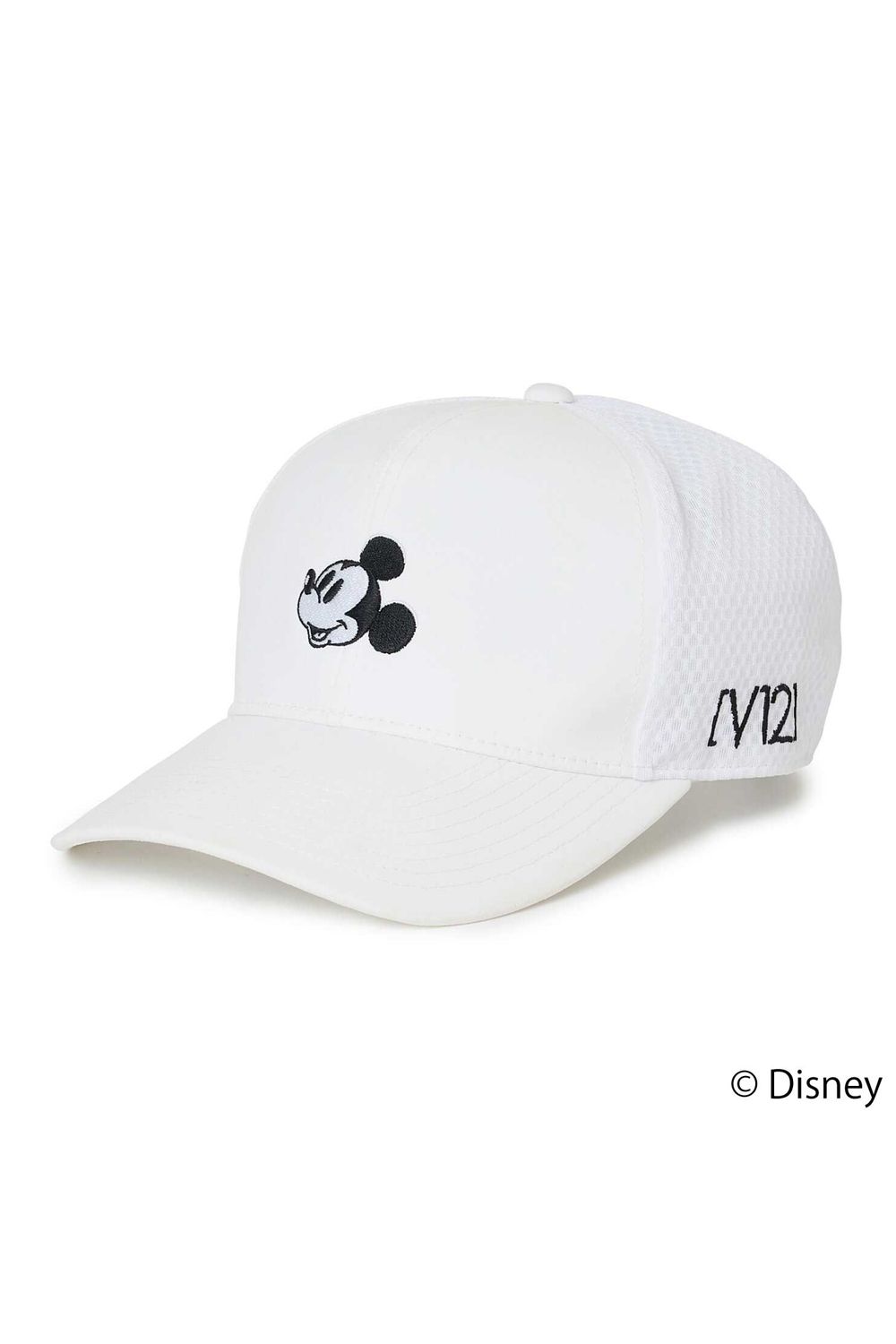 【26SS】 BIG FACE CAP / ディズニーコレクション メッシュキャップ (ホワイト)