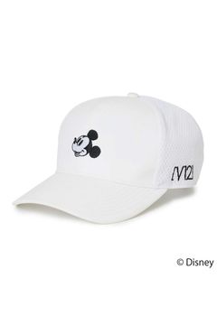 【26SS】 BIG FACE CAP / ディズニーコレクション メッシュキャップ (ホワイト)