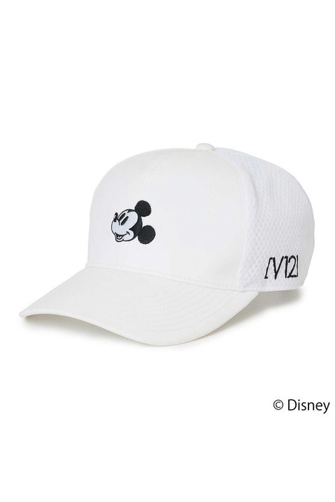 【26SS】 BIG FACE CAP / ディズニーコレクション メッシュキャップ (ホワイト)
