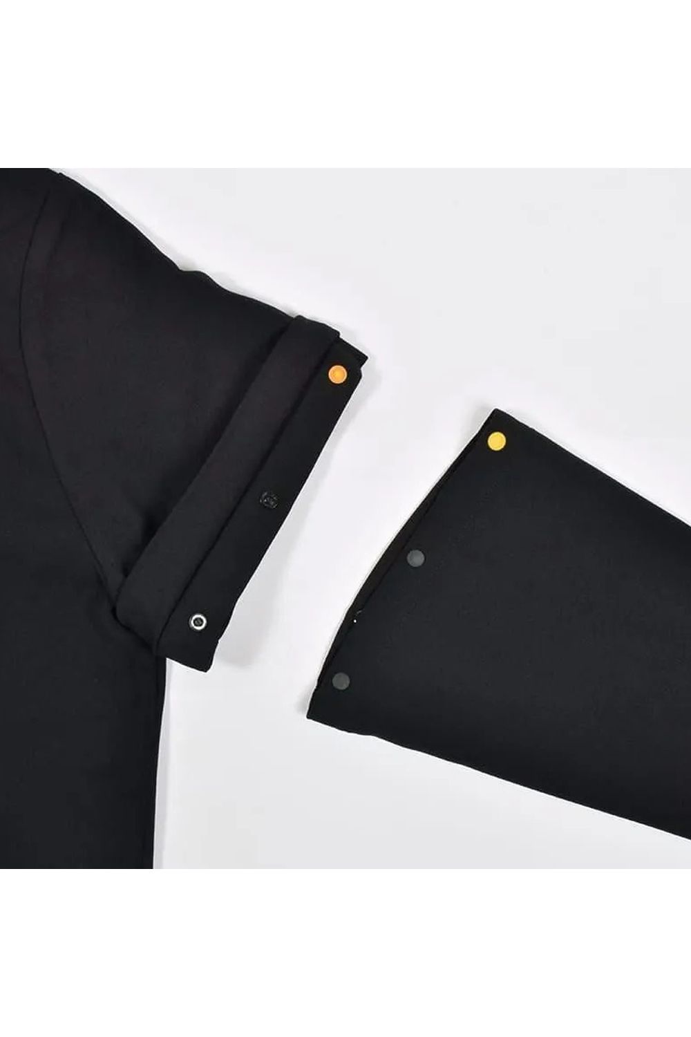 【26AW】【レディース】 DETACHABLE HALF ZIP SHIRT / スムースストレッチ生地 スリーブデタッチャブル 2WAYハーフジップシャツ (ブラック)*