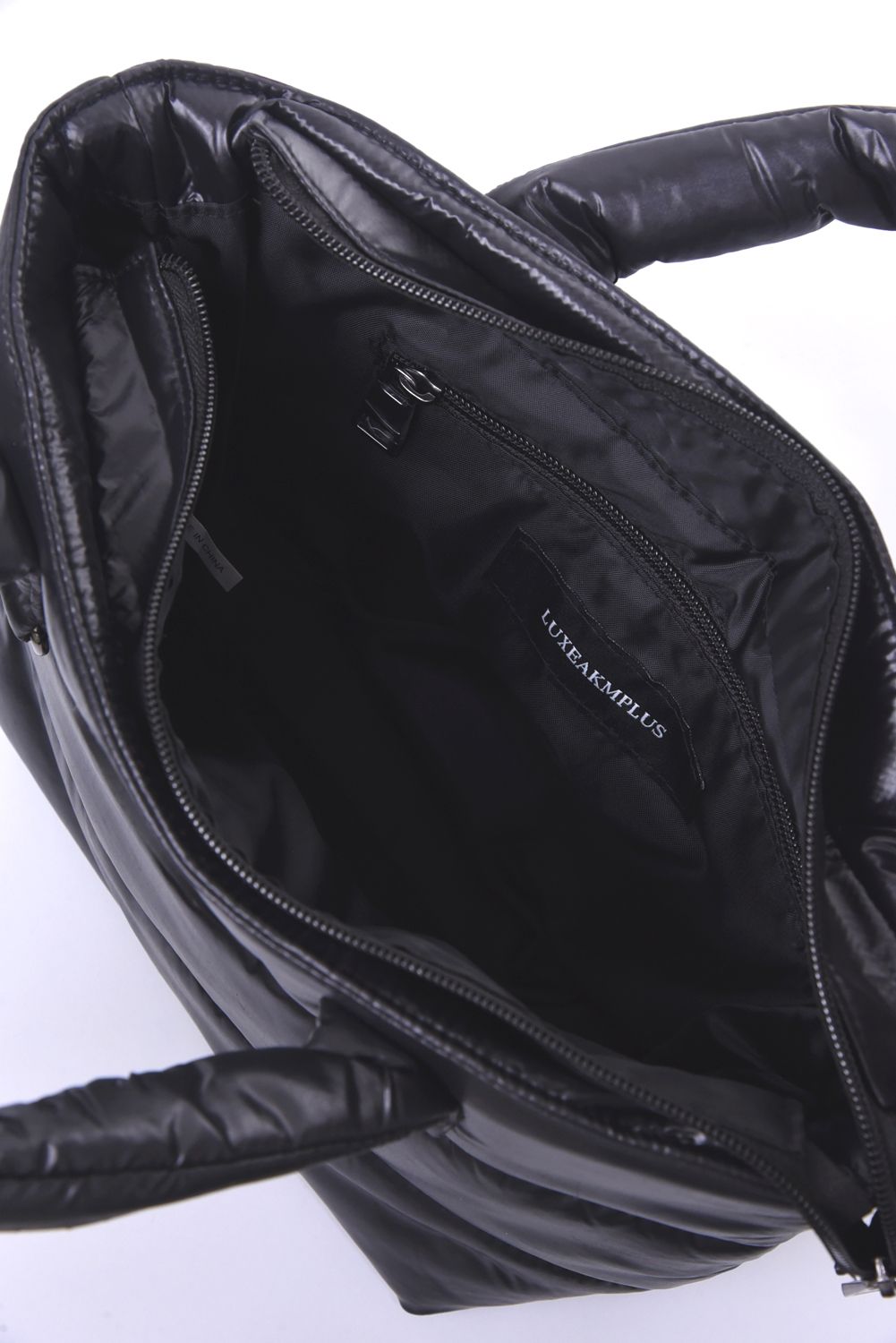 【プレゼント好適品】 BATTING MINI BAG / ロゴ ナイロン トートバッグ ブラック