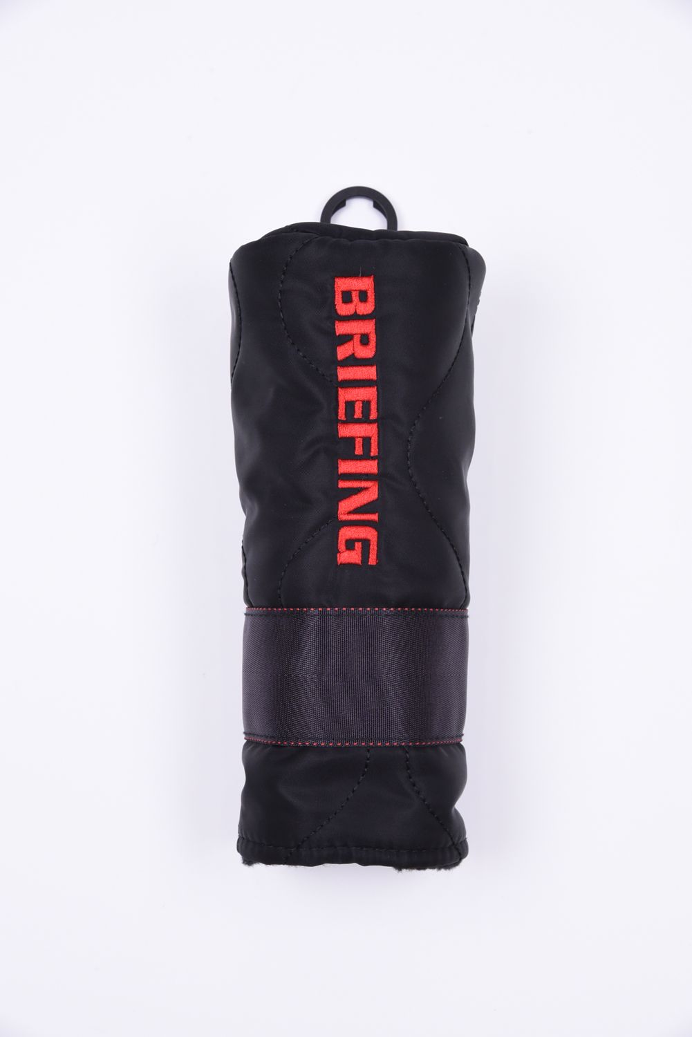 【26AW】 BARREL UTILITY COVER QUILTED LTD / キルティングナイロン バレル型  ユーティリティカバー (ブラック)