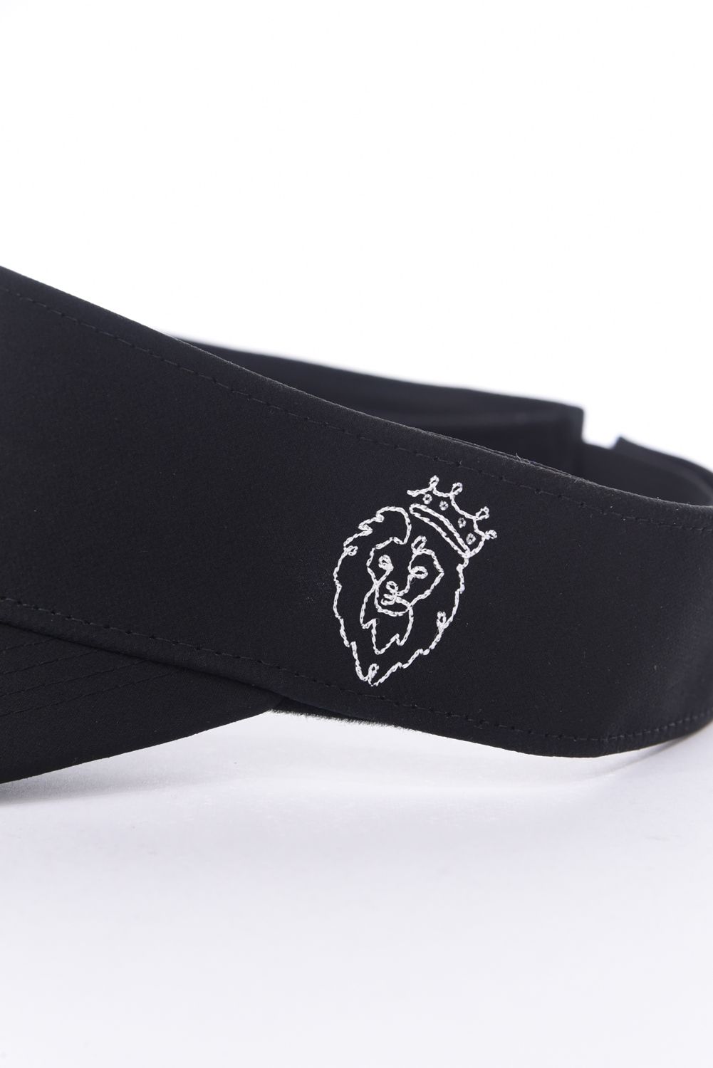 【26SS】 INVERT VISOR / ブランドロゴ刺繍 サンバイザー (ブラック)