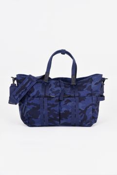 【1000Dコーデュラナイロン】 Tote Boston ZHG-B1 / トートバッグ ネイビーカモ