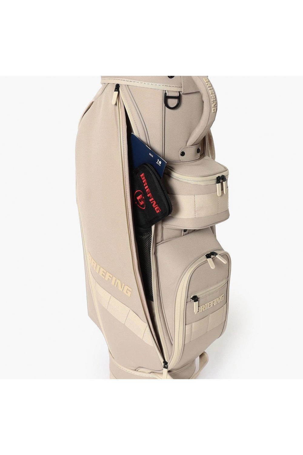 【26SS】【銀行振込・代金引換不可】【返品・交換不可】【NC SERIES】 CR-14 / カートタイプ キャディバッグ (ベージュ)