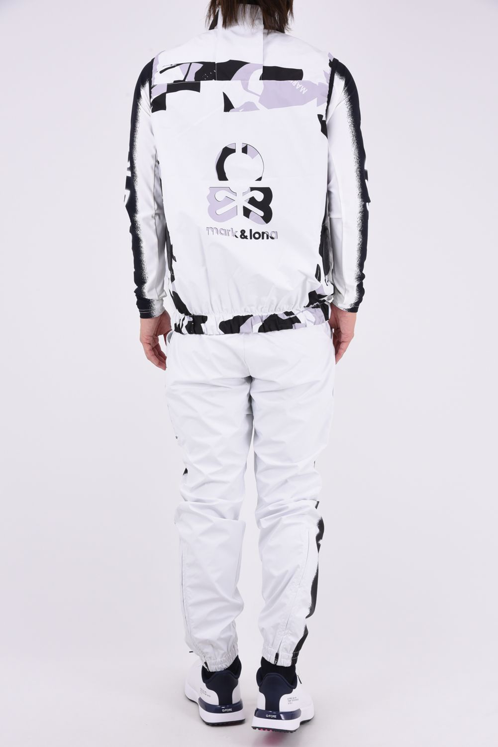 【26AW】 MERCURY COOLING FAN PANTS / モノトーン サイドロゴ 空調ファン搭載ロングパンツ (ホワイト)