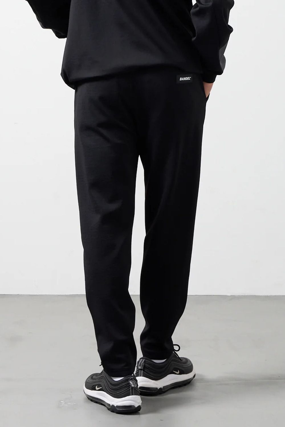 【26AW】 FLEECE COMBINATION TAPERED PANTS / フリースコンビネーション テーパードパンツ (ブラック)
