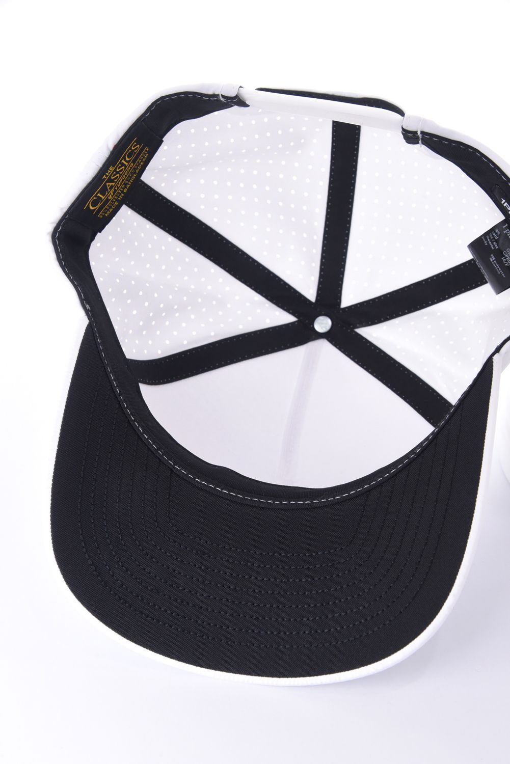 【26SS】 SNAPBACK CAP 113G / 113G サークルロゴデザイン パンチングメッシュキャップ (ホワイト)