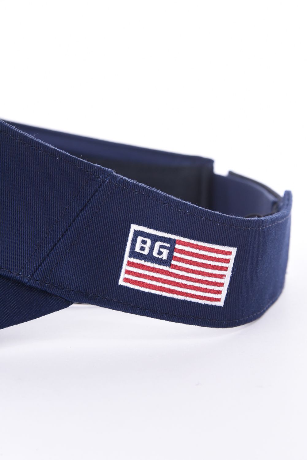 【26SS】 MEN’S BG LOGO VISOR / BGロゴ サンバイザー (ネイビー)
