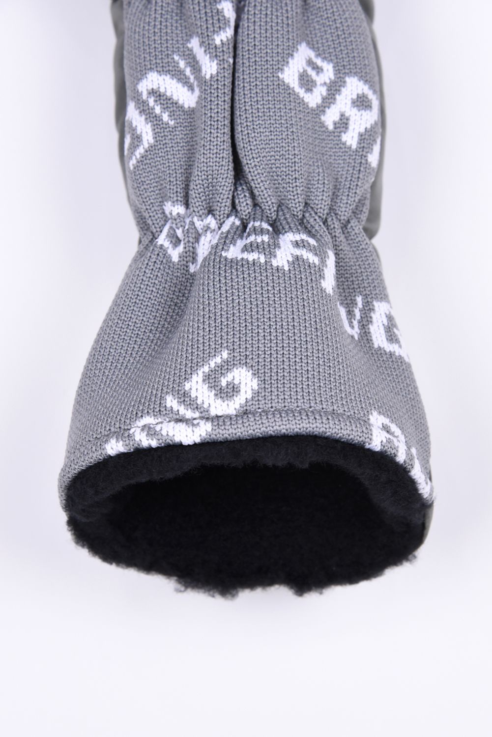 【26SS】 LOGO KNIT FAIRWAY WOOD COVER / 異素材ハイブリッド フェアウェイウッドカバー (ライトグレー)