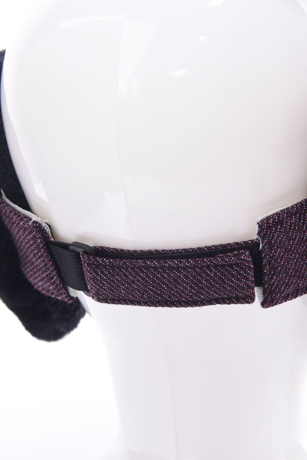 BOA EARMUFFS SUNVISOR / ボア イヤーマフ サンバイザー (レッドブラック)