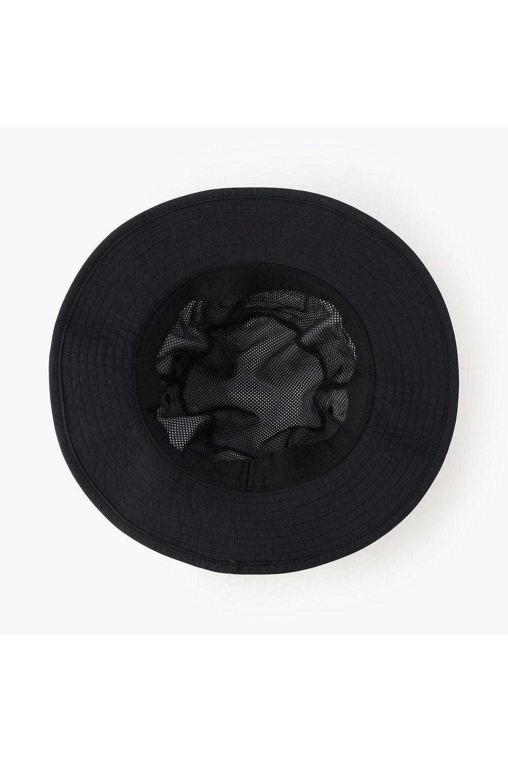 【26SS】 MEN’S WATERPROOF WIDE HAT / ストレッチリップストップ 撥水ワイドハット (ブラック)