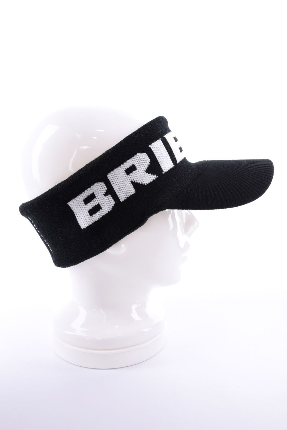 【26AW】 MEN’S KNIT VISOR / ブランドロゴ ニットサンバイザー (ブラック)