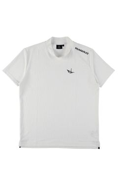【26SS】 JACQUARD MOCK NECK  / ジャガード モックネック (ホワイト) (4月入荷予定)