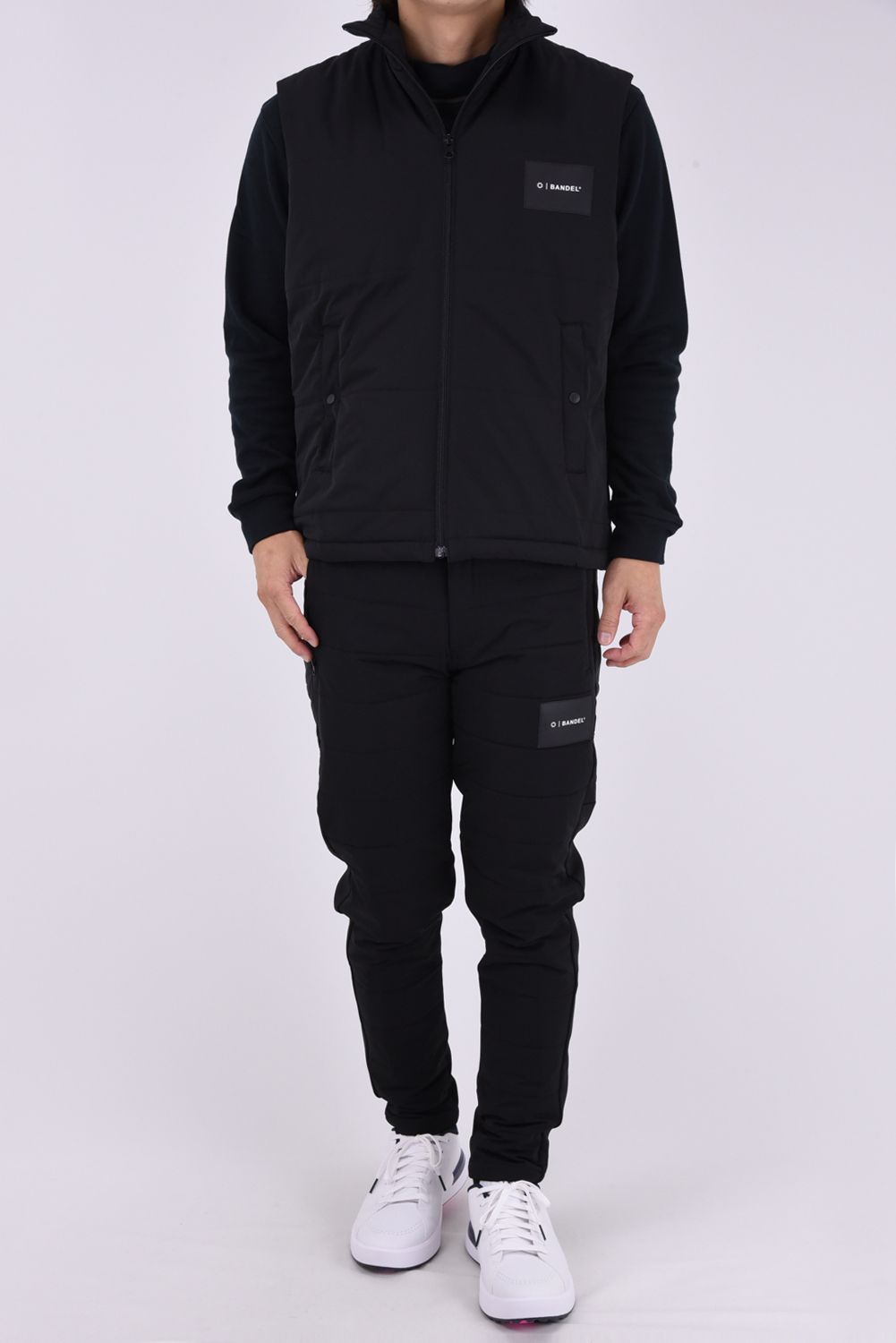 【26AW】 HYBRID PUFFER PANTS / ハイブリッド パファーパンツ (ブラック)