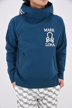 EVER FLY KNIT HOODIE / ブランクスカル ビッグシルエット ニットフーデットパーカー (グリーン)