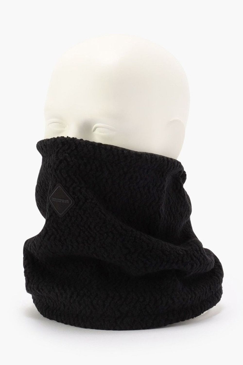 WOOL BOA NECK GAITER / ウールボアフリース ネックウォーマー (ブラック)