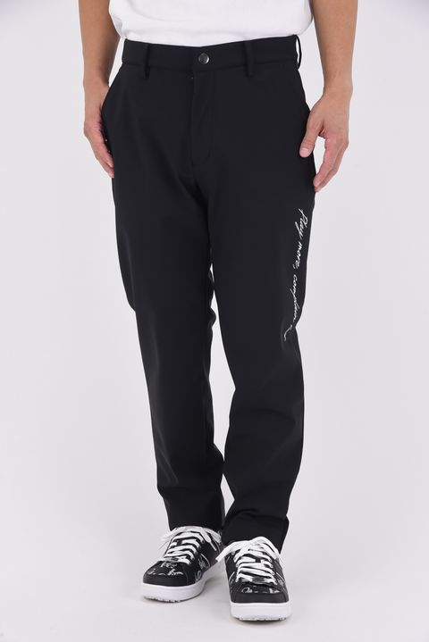 【25AW】 VALLEY 3層 フリース ボトム (ブラック)