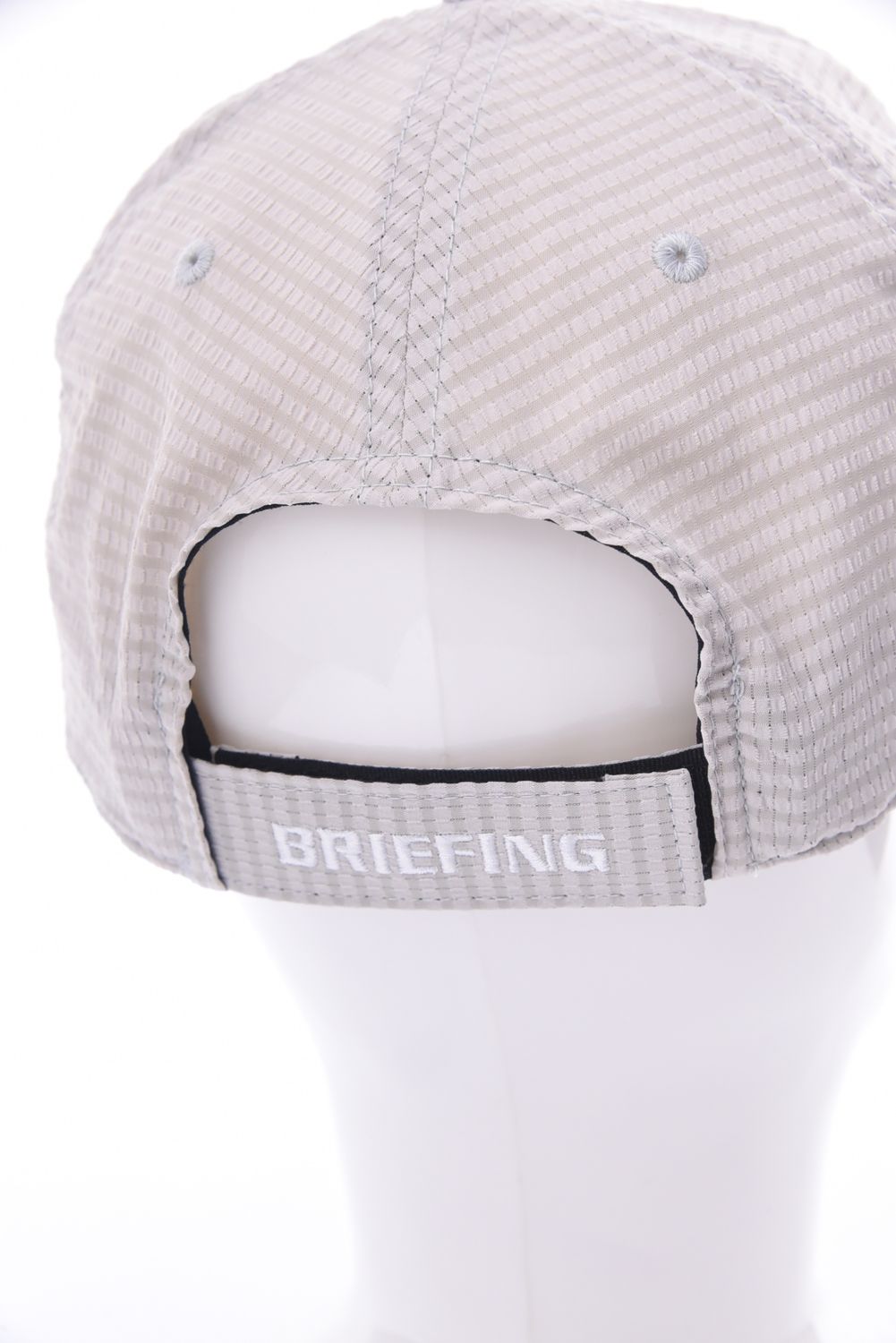 【26SS】 MEN’S SEERSUCKER CAP / シアサッカー ダイヤモンドロゴ キャップ (ベージュ)
