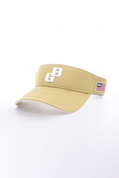 【26SS】 MEN’S BG LOGO VISOR / BGロゴ サンバイザー (ベージュ)