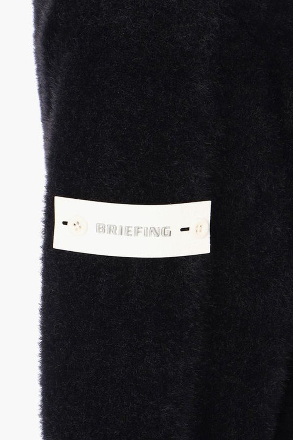 【25AW】【レディース】WS SHAGGY LOGO TURTLENECK KNIT / タートルネックニット (ブラック)