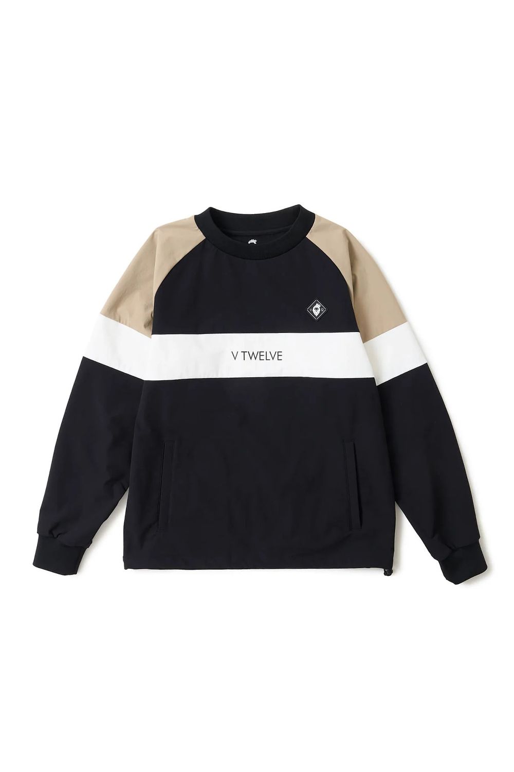 【26AW】【レディース】 WB SWITCH JKT / ツートーン ブランドロゴ ナイロンジャケット (ブラック)