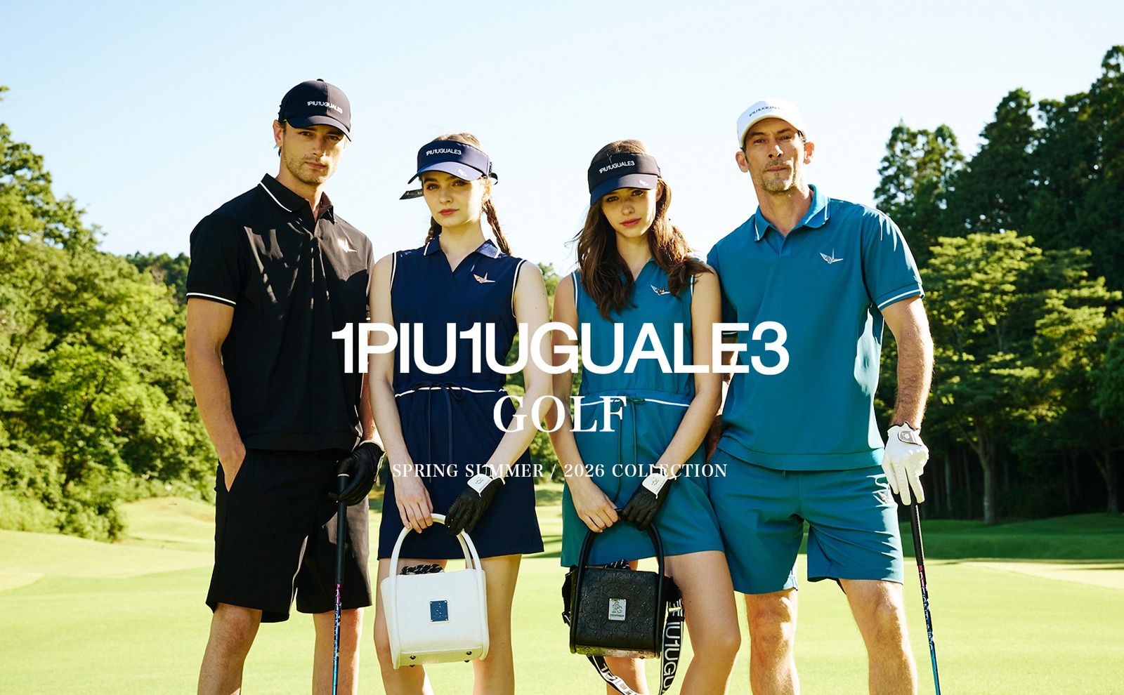 【1PIU1UGUALE3 GOLF】 2026SS COLLECTION
