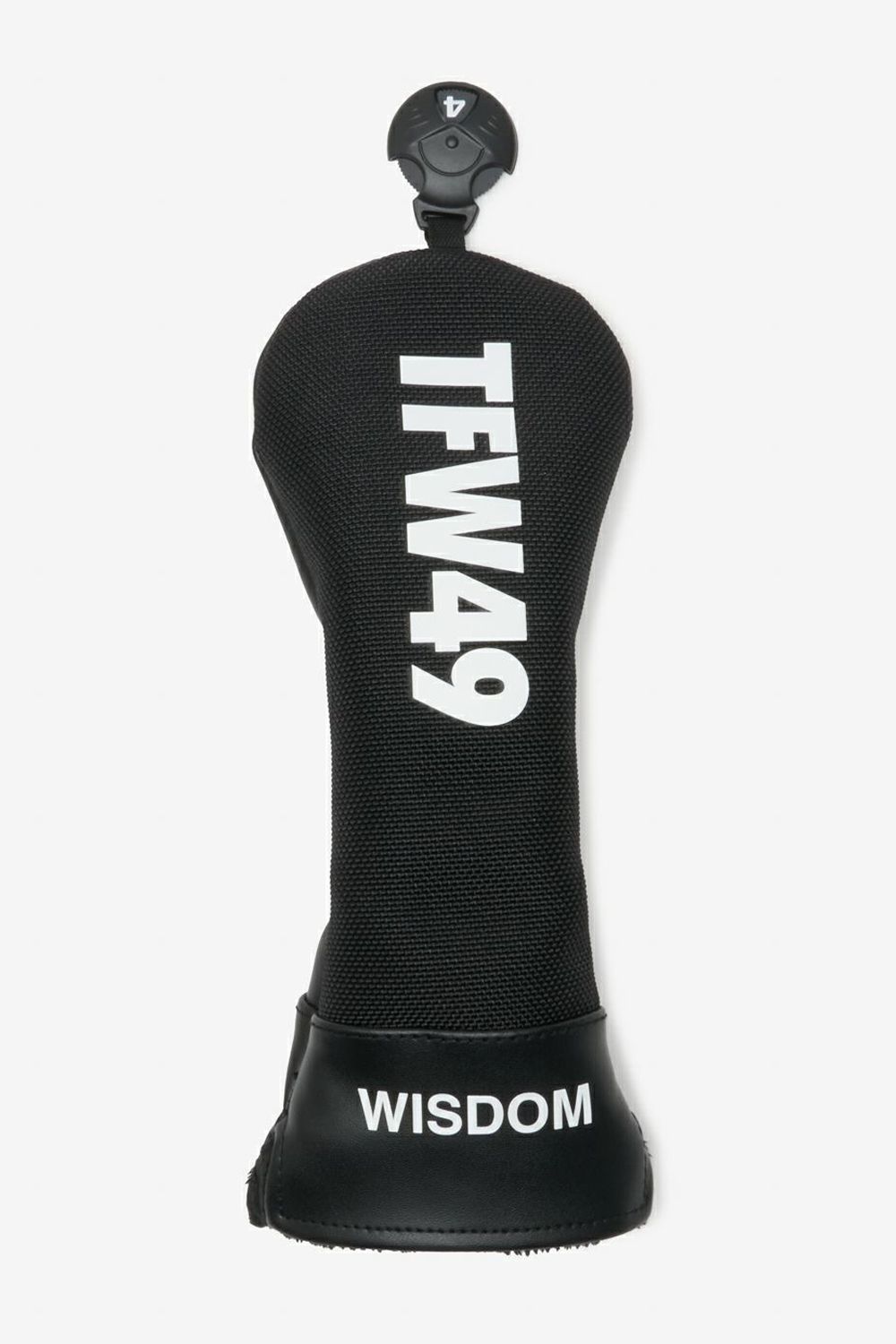NYLON HEAD COVER UT / ナイロン ブランドロゴ ユーティリティカバー (ブラック)