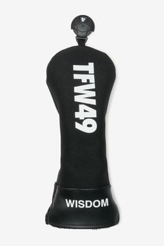 NYLON HEAD COVER UT / ナイロン ブランドロゴ ユーティリティカバー (ブラック)