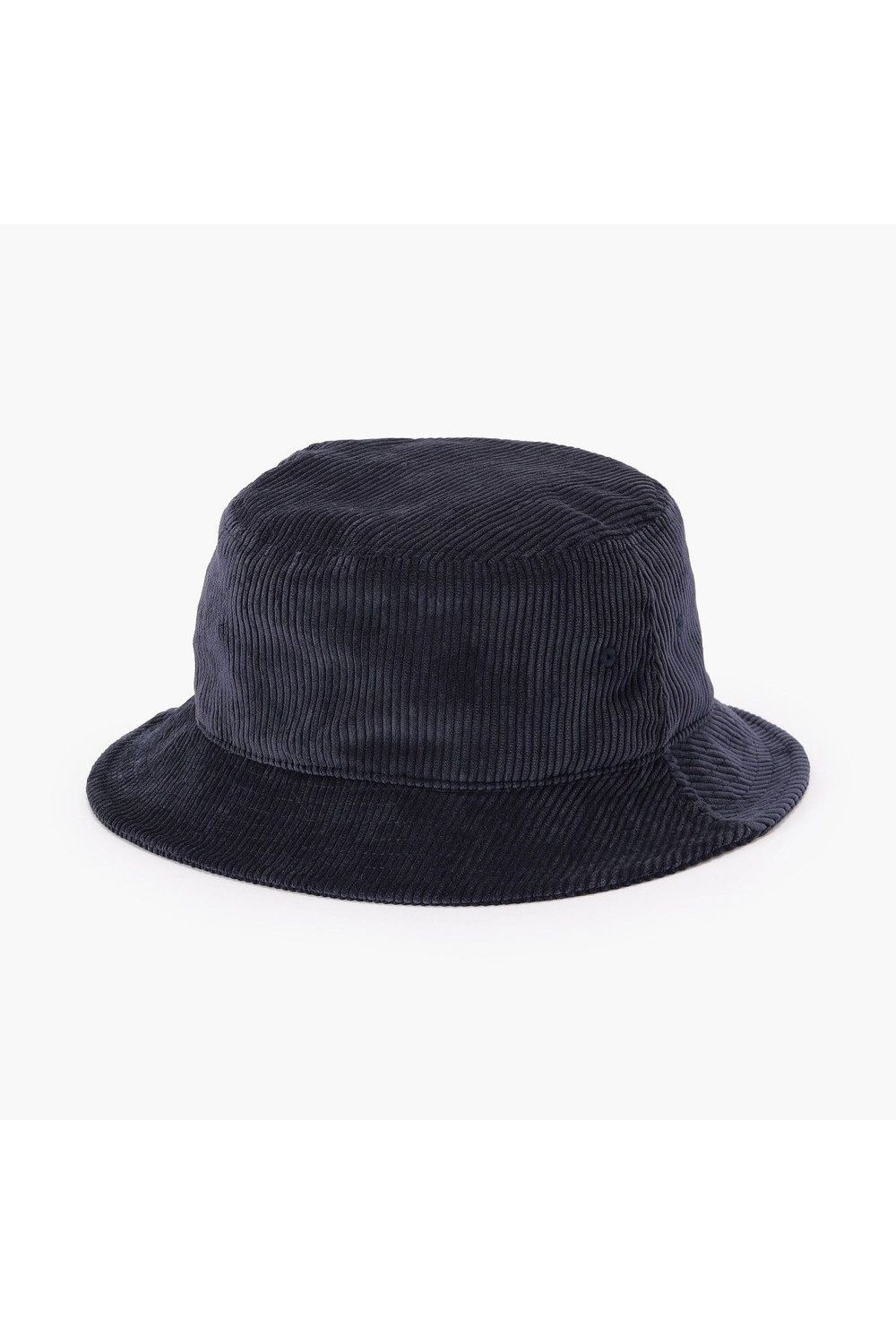 【26AW】 MEN’S CORDUROY OVAL HAT / コーデュロイ生地 オーバルロゴワッペン ハット (ネイビー)