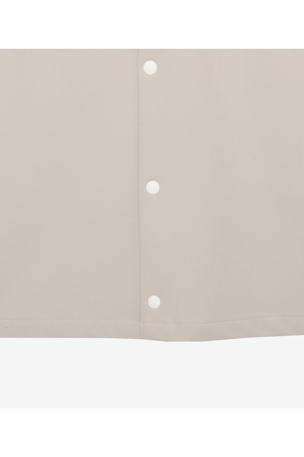 【26SS】 LUXURY SPORTY SHIRT / ドライタッチ サイドパネル スポーティシャツ (ライトベージュ)