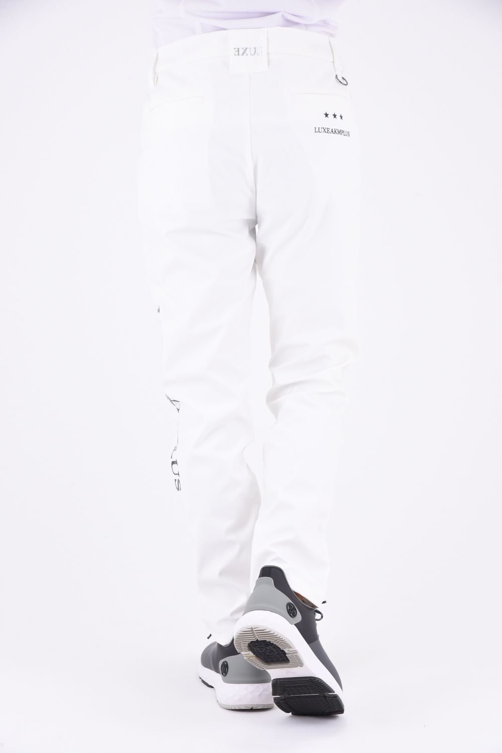 WINDPROOF LOGO SLACKS / ウインドウプローフ スラックスパンツ (ホワイト)
