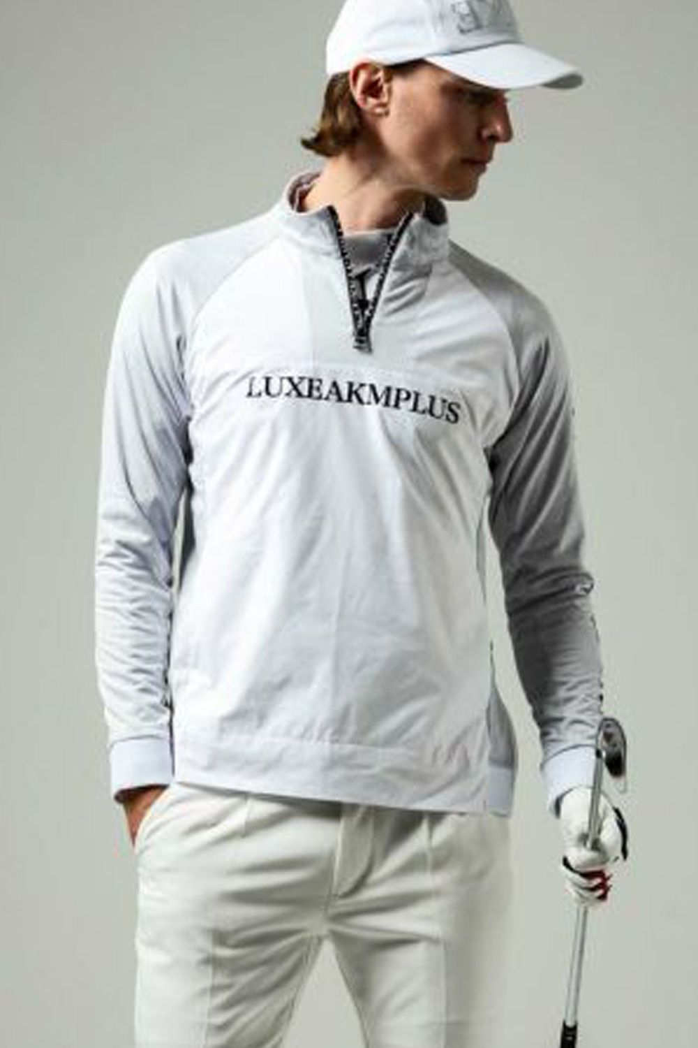 HALF ZIP WINDPROOF / ウィンドウプルーフ ハーフジップ ホワイト