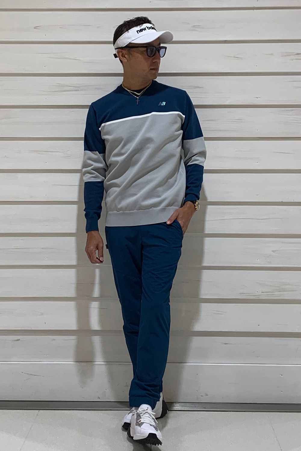new balance golf 中野のスタイリング①
